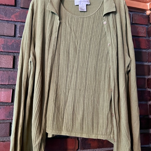 Womens Evan picone 2 piece shirt set - Picture 1 of 3